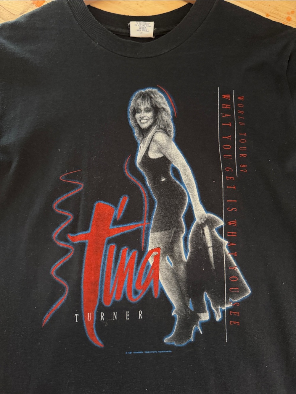 Vintage-Tina Turner tee sz M